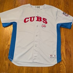 Chicago Cubs Jersey True Fan Button Up MLB Baseball Youth Size XL